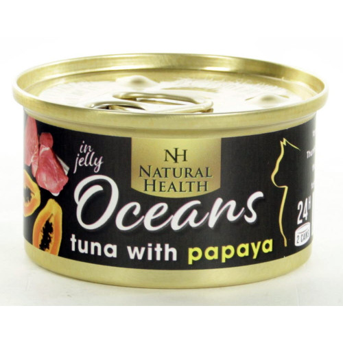 Natural Health Cat Oceans Tuna & Papaya 85 gram